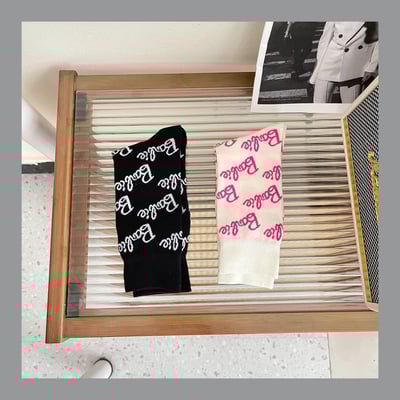 公主一定要有的芭比襪兩雙組5