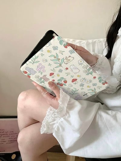 秘密花園 春季小兔子花園IPad平板保護套3