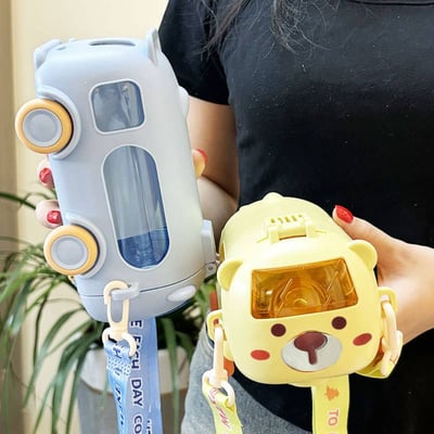 暑期限定 巴士造型杯＋挖土機造型杯 【618限定組合】4