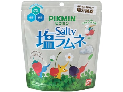 日本BANDAI × 皮克敏鹽份補給彈珠汽水荔枝風味糖 39g2