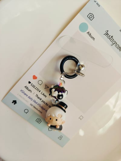 潮款手機掛鍊背包掛件4