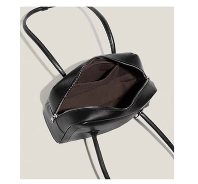 日系小眾．復古波士頓手提包 附迷你可愛小包   通勤休閒百搭款2