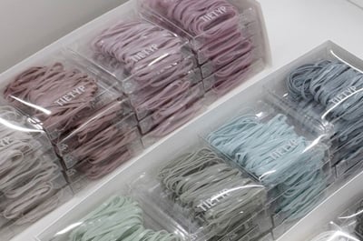 TIETYP 莫藍迪色彈性綁髮圈 50入 9色隨機發貨2