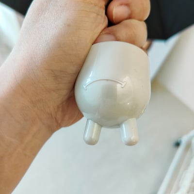 可愛線條小狗晴雨兩用傘3