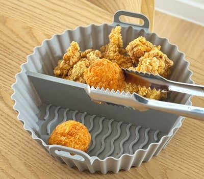 雙格氣炸鍋矽膠烤盤5