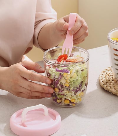 INS風水果杯  早餐沙拉杯4