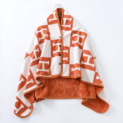 外銷島國毛絨大披肩蓋毯2