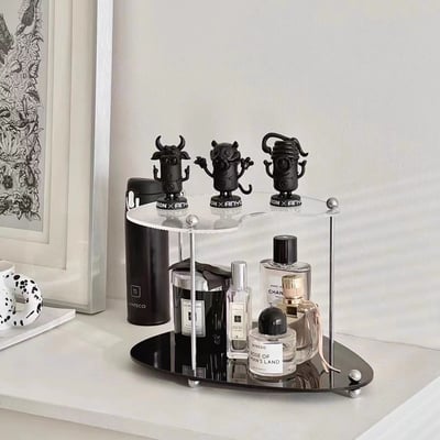 INS風質感收納神器 高顏值壓克力化妝品展示架2