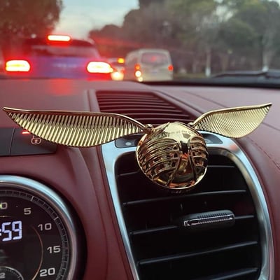 哈利波特金探子 金色飛賊車載香薰3