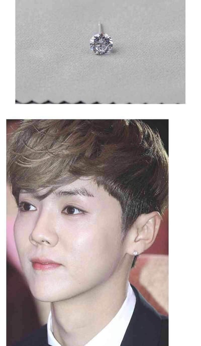 防過敏925銀針 超值六爪鑽耳釘六件組  現貨免運6