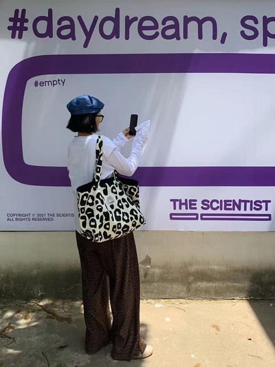 原宿風豹紋帆布包4