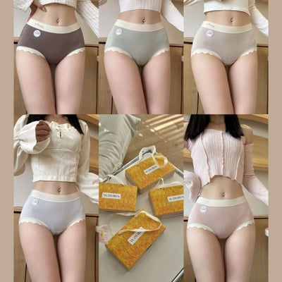 舒服系列7A莫代爾親膚內褲 超貼膚5色盒裝3