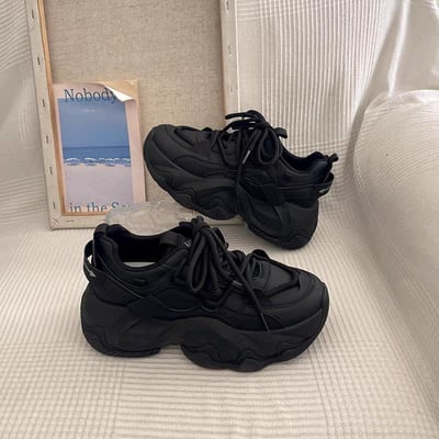 7.5cm直接給你拉長腿 厚底老爹鞋7