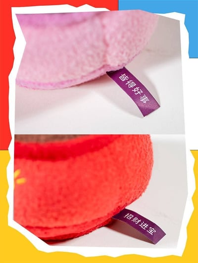 今天你會有好事發生 可愛毛絨香爐擺件6