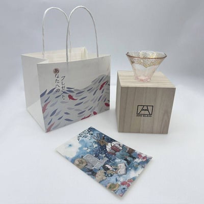 富士山招福杯  福氣滿杯 江戶硝子工藝 小酌儀式感首選3