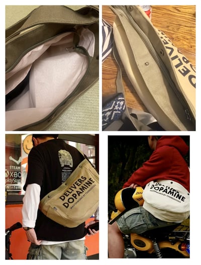 復古街頭機能大包 潮牌新款大容量托特斜挎包10