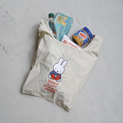 日本MIFFY米菲兔🐰手提肩背兩用 可收納環保袋（三款可選）5