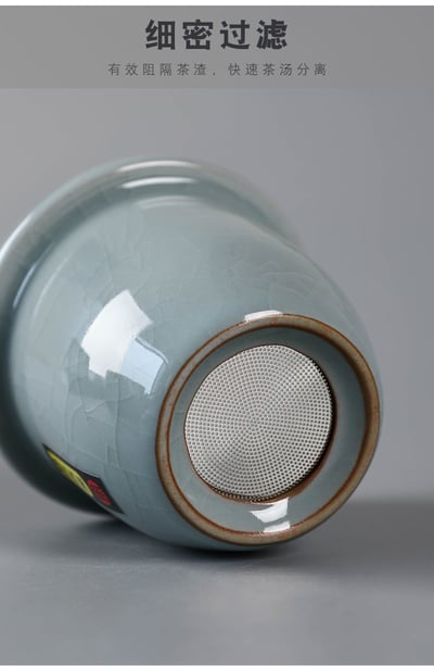 【特價限定】 哥窯冰裂紋主人杯禮盒3