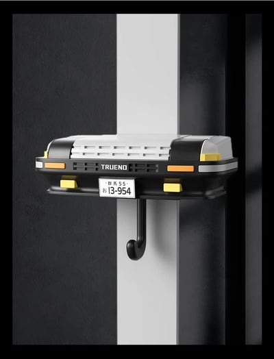 頭文字D 車神專屬壁掛式鑰匙掛架6