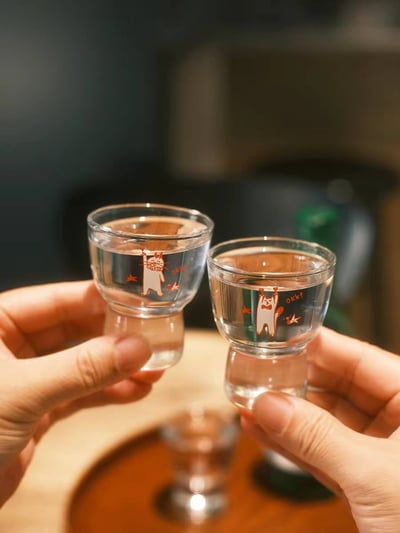 可愛療癒感 貓狗清酒杯 小酌禮物首選4