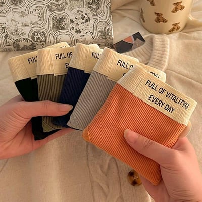 拼色運動風 舒適腰圍中大女童三角內褲組2