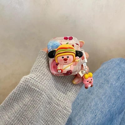 漢堡包Loopy 萌萌小露比AirPods保護殼4