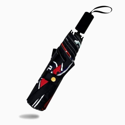 籃球運動迷晴雨兩用自動傘2