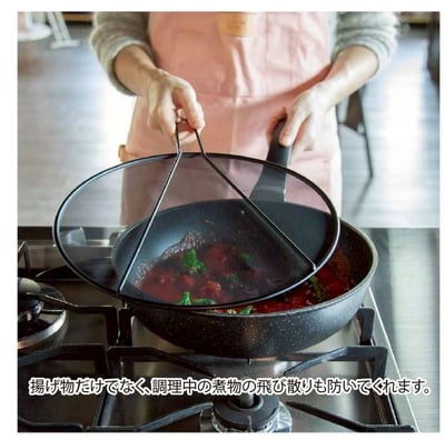 日本  看得到料理狀況的防油噴網6