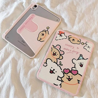 線條小狗 小狗與夥伴們iPad平板保護套4