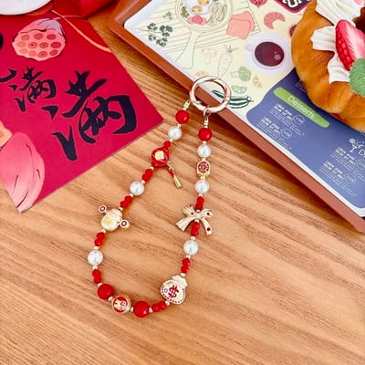 財源滾滾進口袋・招財手機掛飾1