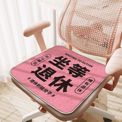 風水寶座辦公室必備細羊絨透氣坐墊3