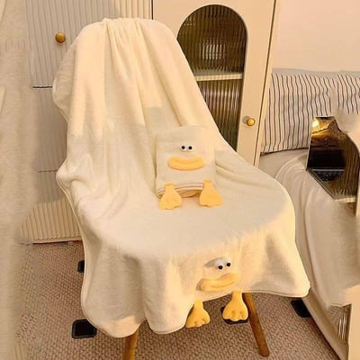 大嘴巴陪你洗澡的毛巾組合2