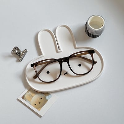 日系可愛米菲兔陶瓷托盤1