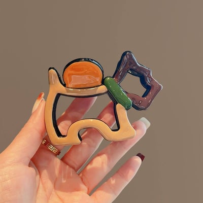 原創高品質設計 拼色多款狗狗抓夾組合6