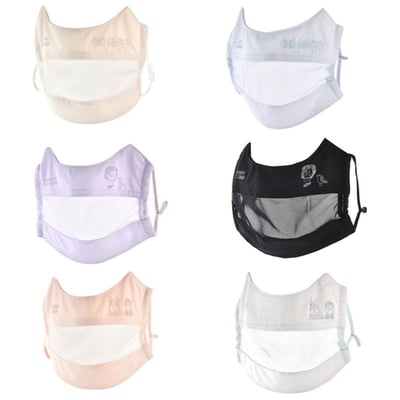 日系新款夏季貓咪透氣防曬口罩1