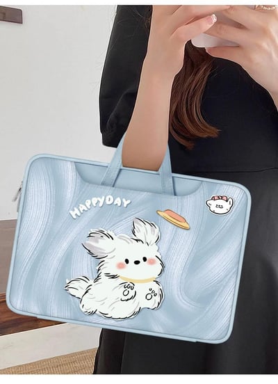 線條小狗 Happy day可愛小狗 多功能旅行電腦包3