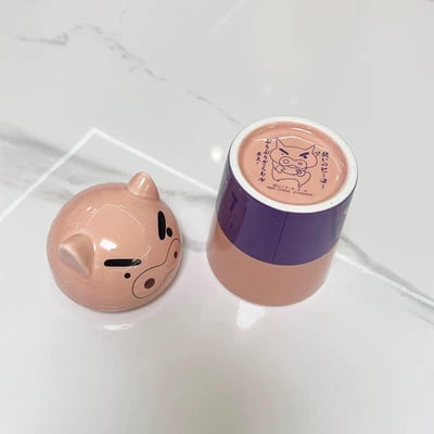 肥嘟嘟左衛門可愛帶蓋陶瓷咖啡杯5