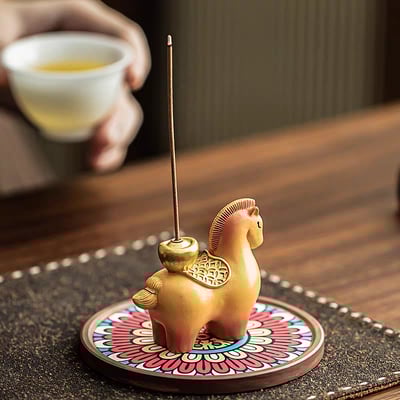 馬上有錢開運香插 新年擺件送禮首選2