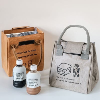 日式杜邦紙保溫便當袋4