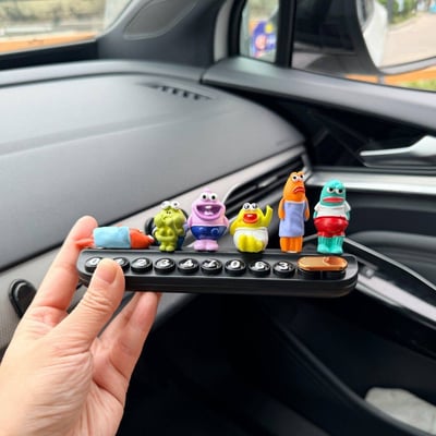 比奇堡萌魚臨時停車挪車香薰電話牌3