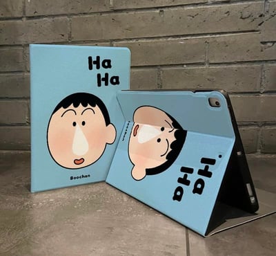 流鼻涕阿呆 大臉阿呆iPad平板保護套3