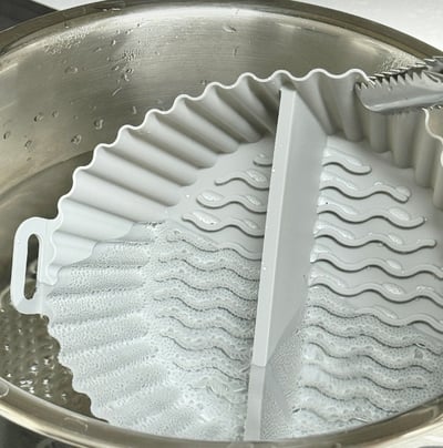 雙格氣炸鍋矽膠烤盤6