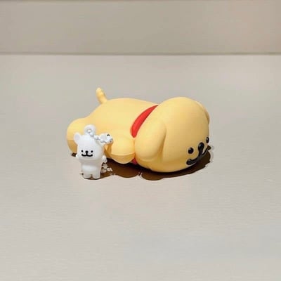 躺躺小狗Airpods耳機套4