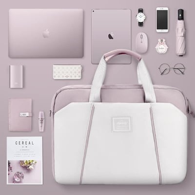 全尺寸斜背手提好看的 防震筆記本電腦包1