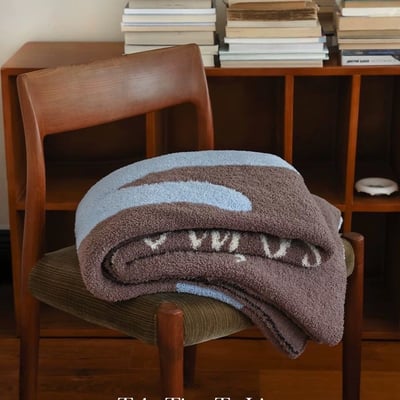 柔軟糯糯貓咪半邊絨毛毯 懶洋洋治癒系午睡毯／沙發毯2