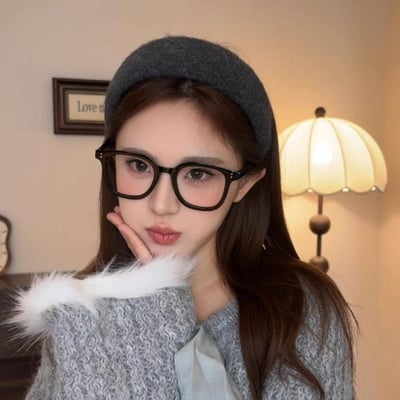 秋冬爆美！高顱頂時尚毛絨髮箍3入3