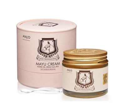 韓國 ANJO 濟州馬油瞬亮面霜 70g1