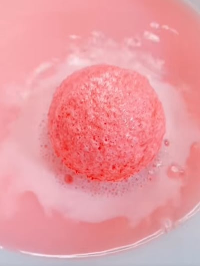 日本COSTCO Sanrio三麗鷗 動物布偶造型草莓香味入浴球 5入4