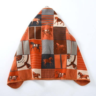 外銷島國毛絨大披肩蓋毯5