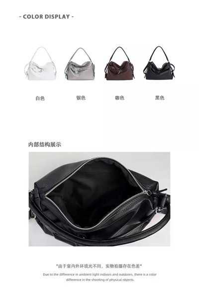 高級感軟皮大包 可手提斜背的多用機車包9